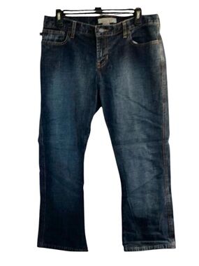 Abercrombie & Fitch Vintage Dark Wash Cropped Denim, Size 6